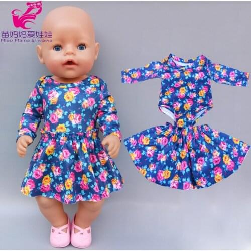 43 cm doll flower shirt skirt 18 inch american og girl doll clothes trousers