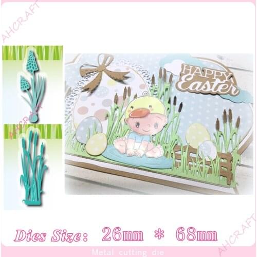 Catkins Bristlegrass Metal Cutting Dies for diy Scrapbooking Photo Album Decorative Embossing PaperCard Crafts Die2020