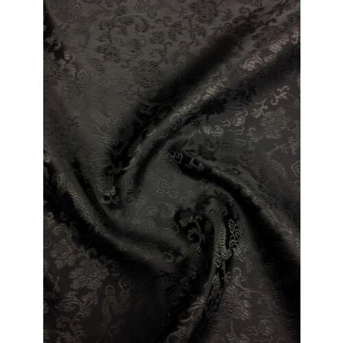 120cm*50cm soft Brocade Chinese floral / Dragon blossom oriental asian fabric