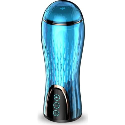 New 4D Automatic Piston Telescopic Male Masturbator Cup Rotation Interactive moan Vibrator Adult Sex Toy for Men Sex Machine