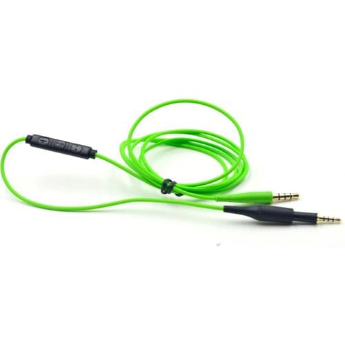 New audio cable line cord for Akg K450 k451 K480 Q460 with Mic Microphone Remote Control