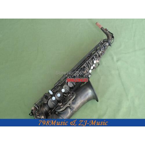 NEW Professional Antique Eb Alto Saxophone High F# With Case