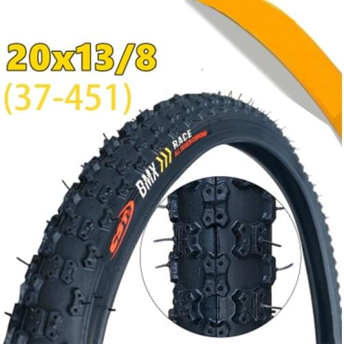 Original BMX Bike Tyres 20 Inch 20x13/8 37-451 Bicycle Tire 20x1 1/8 28-451 Kids MTB Bike Tires Cycling Riding Inner tube