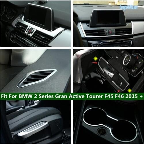 Lapetus Central Control Air Conditioning Panel Decoration Cover Trim Fit For BMW 2 Series Gran Active Tourer F45 F46 2015 - 2019