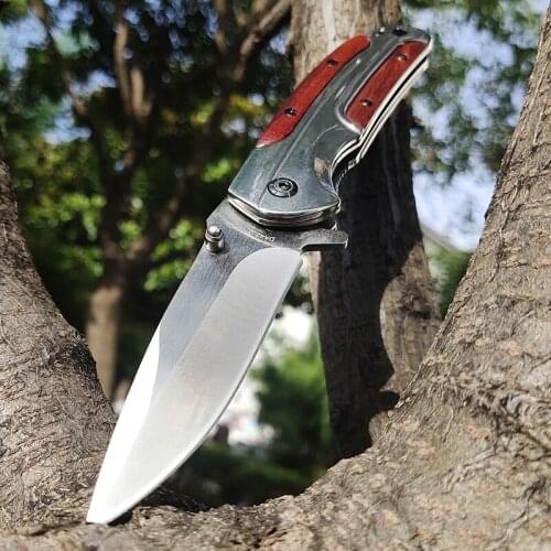 RM Folding Knife Tactical Survival Knife Hunting Camping Edc High Hardness 440C Military Fighting Outdoor Knife