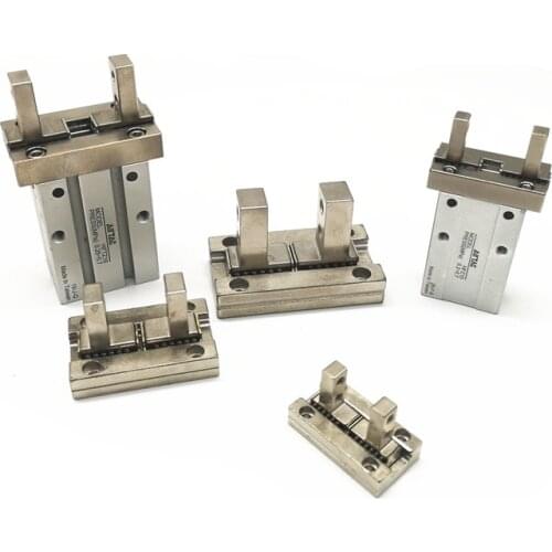 High frequency pneumatic manipulator finger cylinder guide rail claw head slider HFZ/MHZ2-6/10/16/20/25/32D MHZ