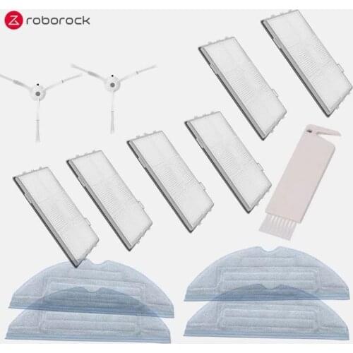 Roborock S7 T7S Side Brush Filter Parts Original Roborock S7 S7Max S7Maxv Robot Vacuum Cleaner Mop Cloths Accessories