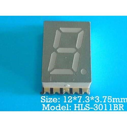 0.3 inch one SMD digital tube LED digital tube 3011 SMD digital tube seven segment display