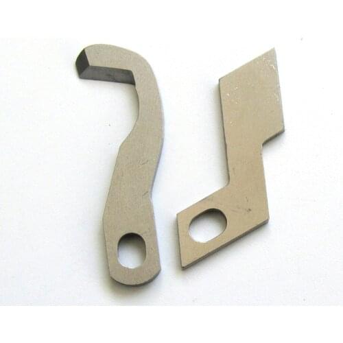 1SET#X76728-001+X76723-001 Upper&Lower Knife for Brother 9600TD, 9700LD, 9800LD, PL-1500,VIKING 1000L, 1001L