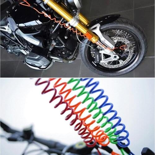 120cm Motorcycle Bike Alarm Disc Lock Herinnering Antidiefstal Beveiliging Spring Kabel Motorbike Disc Lock Herinnering Kabel Ge