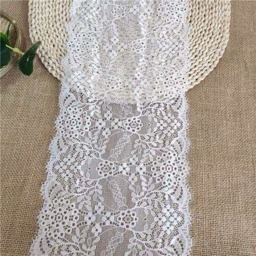 19cm wide eyelash elastic band fabric DIY craft sewing accessories Accessories clothing elastic band trim E2972