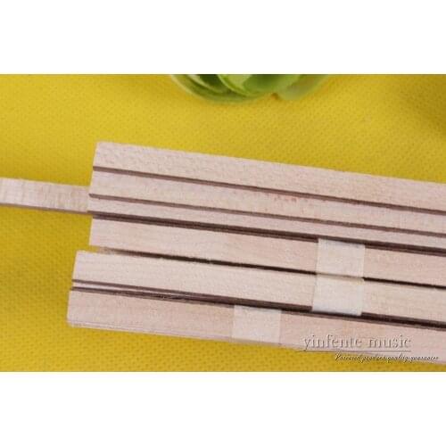 20 pcs guitar Strip Guitar Inside Binding ukulele Guitar Parts wood binding 810x6x1.5mm #114