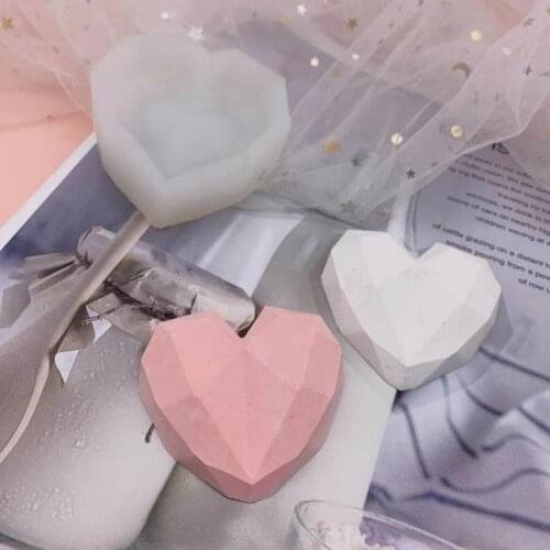 3D heart shaped silicone mold resin jewelry mold UV epoxy resin DIY jewelry making tool