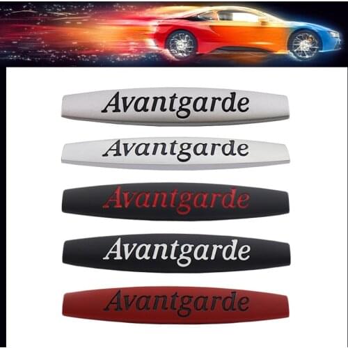 Avantgarde Edition car Fender trunk Rear Decal Emblem Badge Sticker for W203 W204 W210 W211 G500 A CLA CLK CLS ML Class B220
