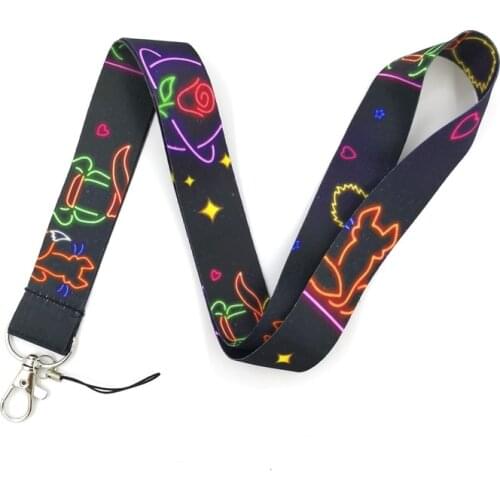Little Fox and Prince Neck Strap Lanyard For Keys Phone Rope Keychain ID Card Badge Holder Keycord Webbing Ribbon Lanyards Gift
