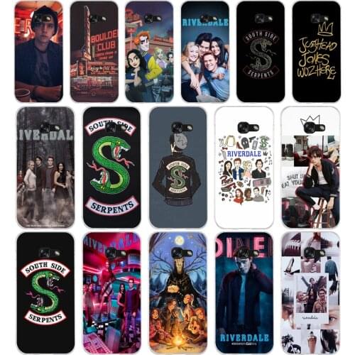 178FG tv riverdale SouthSide Serpent s Soft Silicone Tpu Cover phone Case for Samsung a3 a5 2017 a6 plus a7 a8 2018 s6 7 8 9