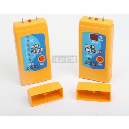 Jingtai Timber Moisture Tester PT-90D/C Moisture and Moisture Content Testing Fixed Floor Furniture Pin Type