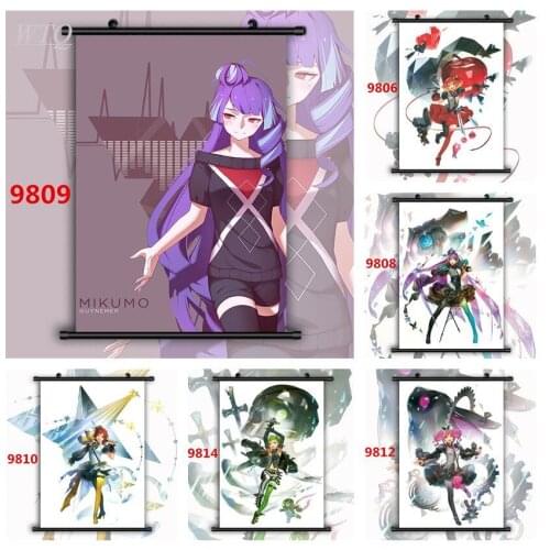 Macross Delta Freyja Mikumo Kaname Makina Reina Anime Posters Canvas Painting Wall Decor Posters Wall Art Picture Home Decor