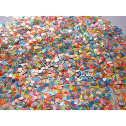 Matte Neon Solvent Resistant Glitter Mix Nail Polish Glitter Mix for Nail Polish Frankening Scrapbooking