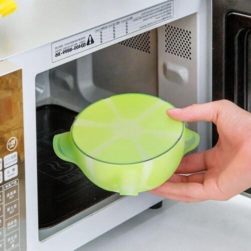 Reusable Silicone Stretch Lid Bowl Seal Cover Food Fresh Keeping Kitchen Tool Food Fresh Lids Food Storage for Kitchen Gadgets