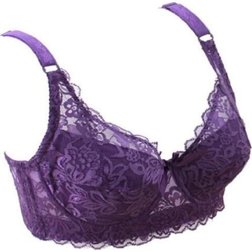 Fashion sexy ultra-thin lace push up bra cotton brassiere plump women bras Bralette female lingerie bras for women lady