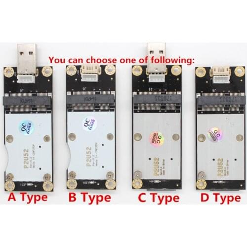 USB to MINI PCIE adapter plate 3G/4G for M2M industrial grade development board 3.6V DC Chip Conversion Card