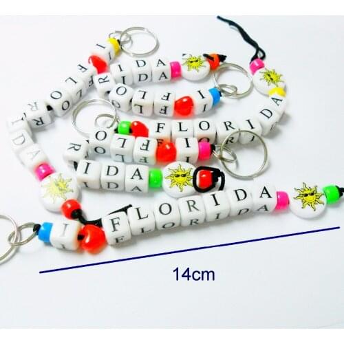12X Plastic ideal for Florida sunny sunshine Key Chain rings 803 Fun Party Favor pinata decoration game gift and toys prize gift