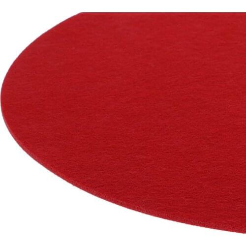 Turntable Mat Slipmat Audiophile 3mm Felt Platter Vinyl Record Players Anti-Vibration Durable Anti-Static R2LC