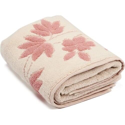 Maisonette Solvron Towel Pink 50x90 cm Single