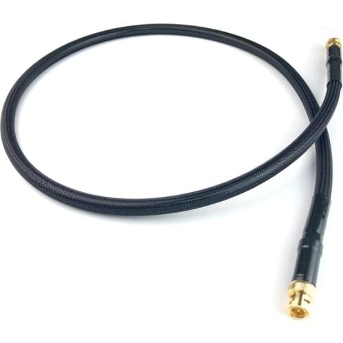 Amplifier Pure Silver BNC Digital Coaxial HD Video DI Radio Frequency SMA Audio Cable