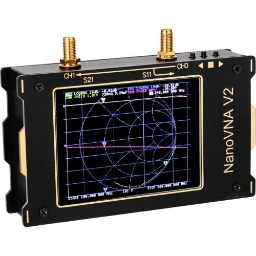 3G Vector Network Analyzer S-A-A-2 NanoVNA V2 Antenna Analyzer Shortwave HF VHF UHF Measure Duplexer Filter Digital Tester Tools
