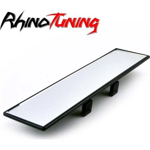 310mm Car Interior Rearview Mirrors Flat White Safety Universal Auto Rear Assisting Large Wide-Angle Blindspot Accessories