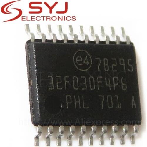1pcs/lot STM32F030F4P6TR STM32F030F4P6 32F030F4P6 TSSOP-20 In Stock