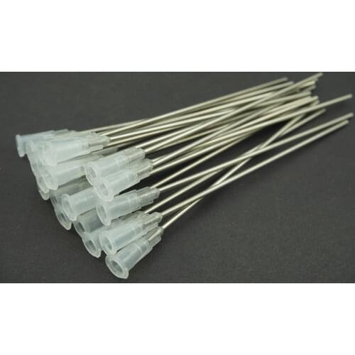 10PCS Blunt Dispensing Needles Syringe Needle Tip For Ink Glue Liquid 100mm 16G