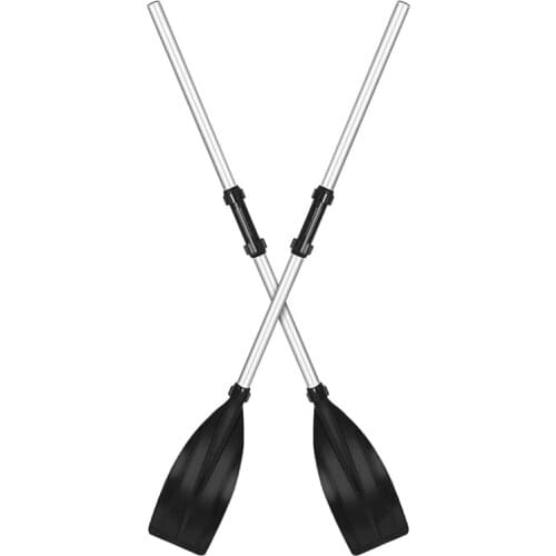 Pair of Kayak Paddles Detachable Aluminum Alloy Kayaking Boating the Paddle- 2 Pieces