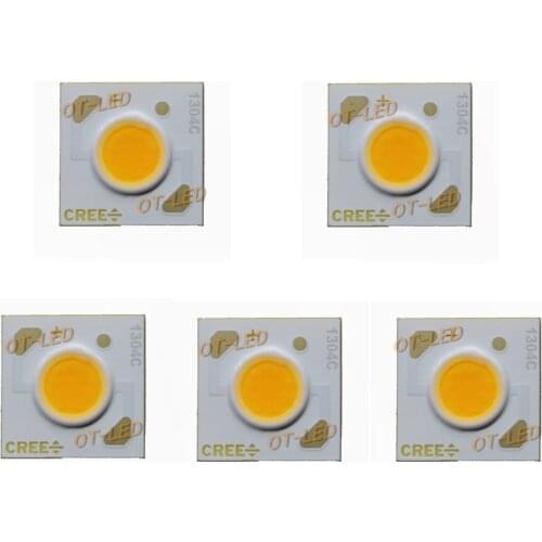 5pcs/lot Cree XLamp CXA1304 led CXA 1304 3.7-10.9W COB EasyWhite 5000K Warm White 2700K LED Chip Emitter Light