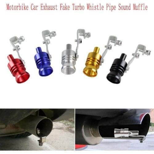 Car Exhaust Sound Muffler Fake Turbo Whistle Pipe Valve For Volkswagen VW Polo Passat B5 B6 CC Golf 4 5 6 7 Touran Tiguan Bora