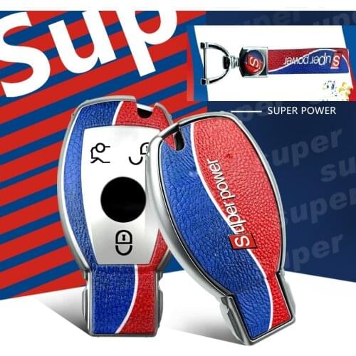 Car Key Cover TPU Smart Key Shell Case Sport Fashion Leather grain Soft For Mercedes-Benz CLA GLA GLC GLE GLK G R CLS SLK AMG