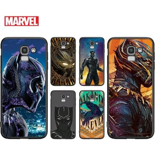 Marvel Avengers Black Panther For Samsung Galaxy J8 J7 J6 J5 J4 J3 J530 j730 Duo Core EU Prime Star 2018 2017 2016 Phone Case