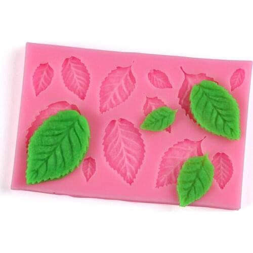 Sugarcraft 1 piece Leaf Silicone mold Fondant Mold Cake Decorating Tools Chocolate Mold Baking Mold