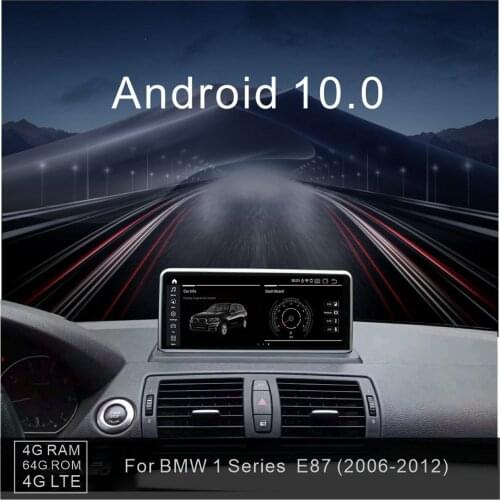 IPS 4G+64G Android 10.0 player 4G for BMW E87 E81 E82 E88 2005-2012 Car GPS player GPS Navi Screen WIFI Google Carplay Idrive