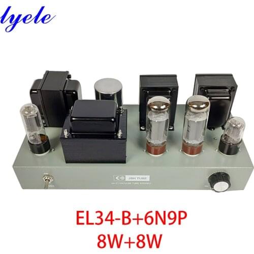 El34b 6n9p 5U4c tube amplifier single-ended Class A HIFI finished machine