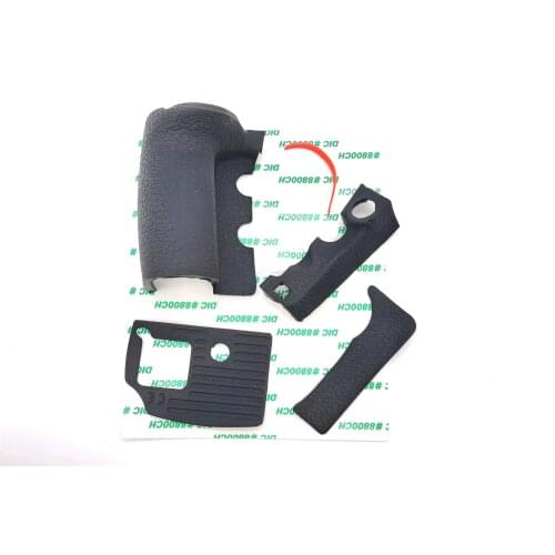 NEW For Nikon D800 D800E D810 Body Rubber Cover Grip + Bottom + Rear Thumb + FX Side Rubber Camera Repair Spare Part Unit