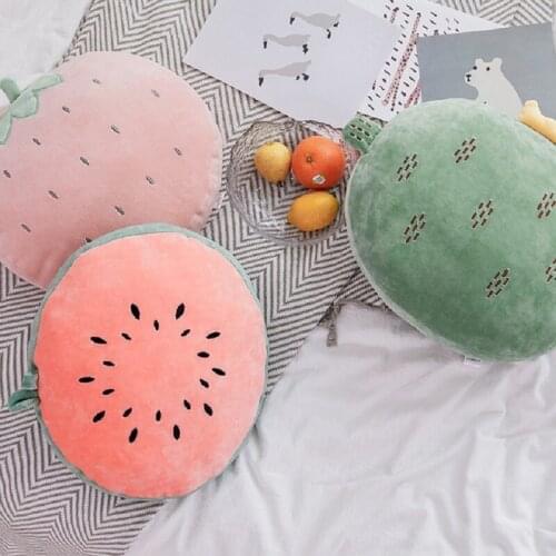 Drop Shipping Fruit Cushion 45*40cm Office Chair Cushion Sofa Pillow Cushion Home Decoration Cute Cushion Birthday Gift
