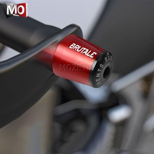 Motorcycle 7/8" 22MM Handlebar Hand Grips Handle Bar End Cap For MV AGUSTA Brutale 675 750 800/RR 989R 910 920 990 1090 1078 RR