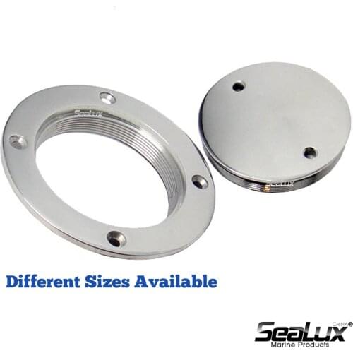 Sealux Marine Grade Stainless Steel 316 Deck Plate for Marine Boat Yacht Accessory Hardware