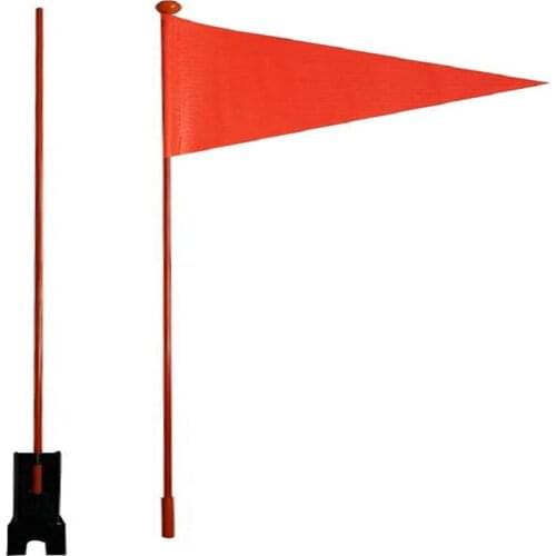 Sports Cycling Outdoor Safety Stickers Flag Children Triangular Flag With Mounting Bracket For Boys Girls Bike Accessories