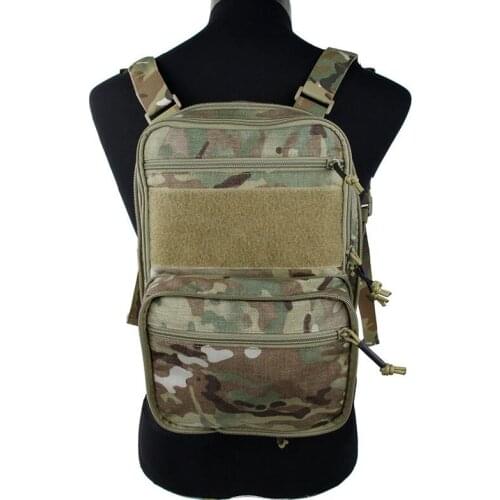 TMC2529 410 FLATPACK Tactical Vest Zipper Backpack Shoulder Bag CORDURA fabric