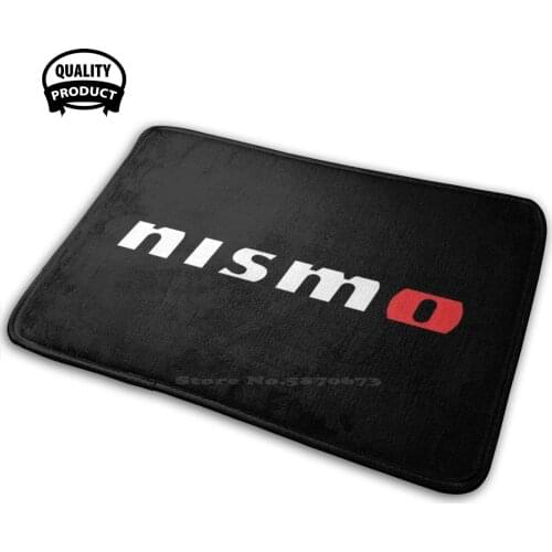 Nismo Logo Comfortable Door Mat Rug Carpet Cushion Nismo Logo Car Vintage Classic Car Distressed Graphic Hot Rod Muscle Car