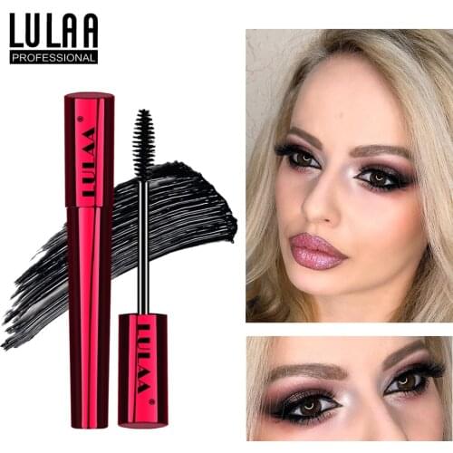 Waterproof 4D Mascara Wine Red Thick Curling Fast Dry Moisturize Non Dizzy Waterproof Easy To Remove Sexy Eyes Female Cosmetics